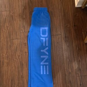 DFYNE Women's Vibrant Blue Joggers